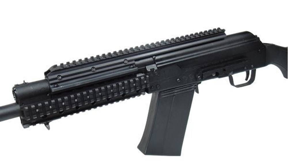 Тактическое цевьё UTG® c 4-мя базами Picatinny/Weaver для Сайга-12 и аналогов