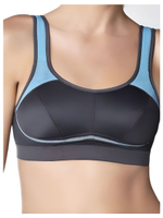 Спортивный бюстгальтер Jenifer Active 90D черно-белый