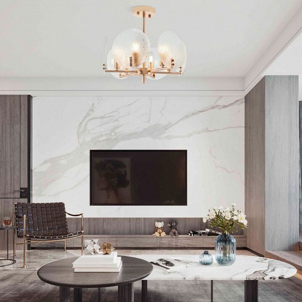 Люстра на штанге Arte Milano Sorrento-0409 370409/6/390 GD