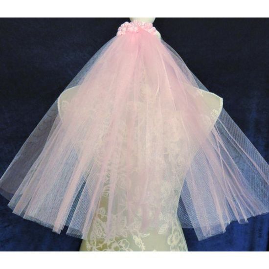 Мини фата коралловая SvetikFantasy "Для девичника" №5613.135