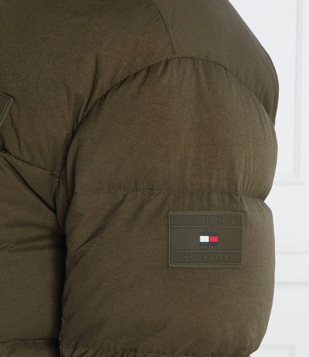 Пуховая куртка NEW YORK HOODED Tommy Hilfiger - хаки(MW0MW32786)