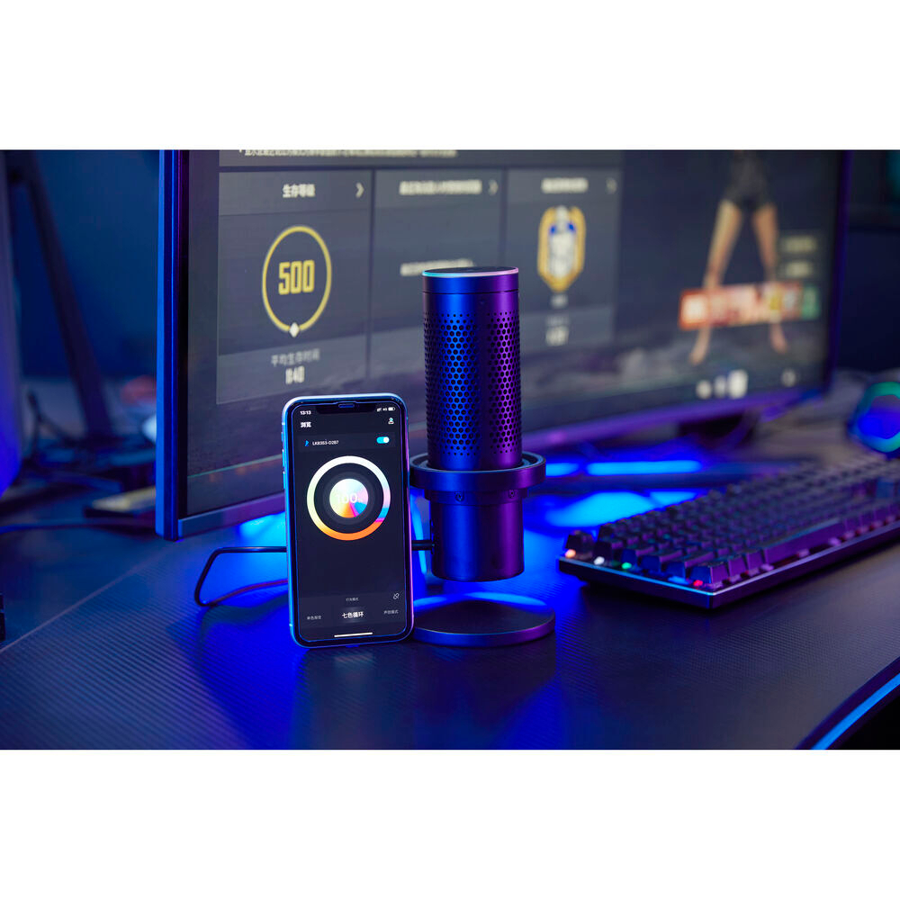 Микрофон Godox EM68X с подсветкой RGB