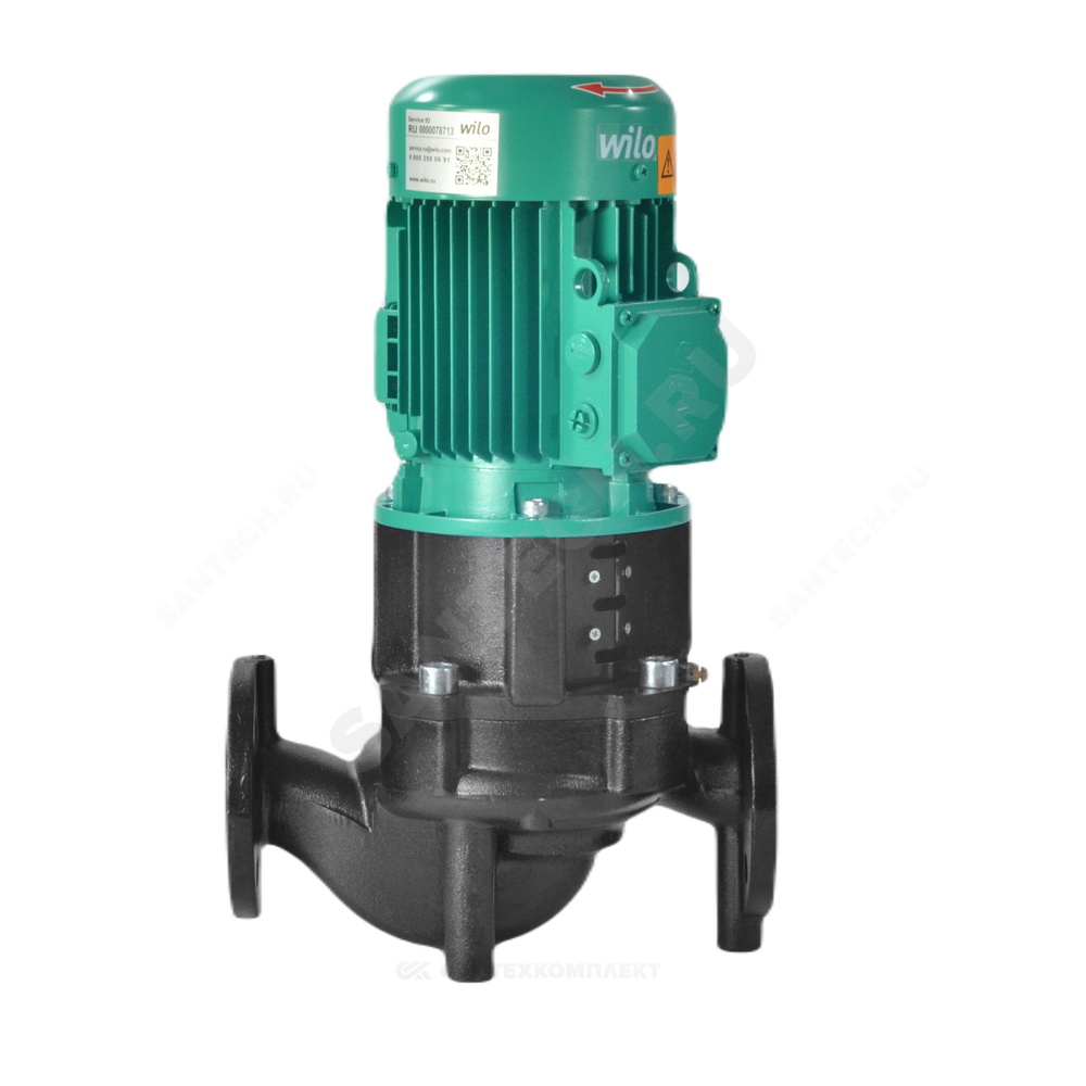Насос ин-лайн с сухим ротором IL 80/200-18,5/2-IE3 PN16 3х400В/50 Гц Wilo 2458103