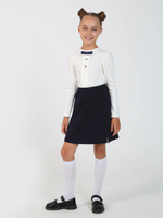 Юбка "Школа-6" темно-синий, р.134 (Ивашка)