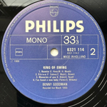 Benny Goodman - King Of Swing (Голландия 1980г.)