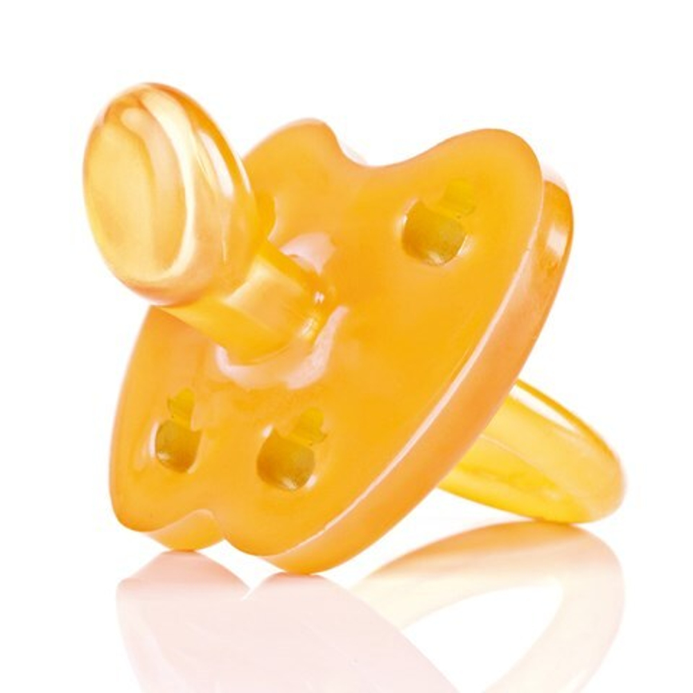 Соска пустышка латексная Hevea Duck pacifer 0-3 месяца