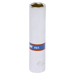 Головка торцевая глубокая шестигранная 1/4&quot;, 9 мм KING TONY 223509M