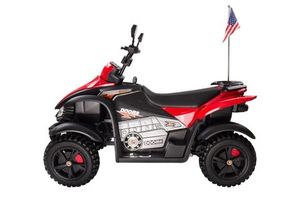 Детский электроквадроцикл Joy Automatic Yamaha Raptor красный