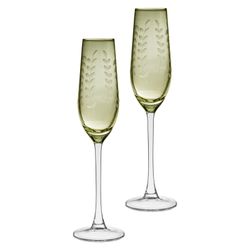 НАБОР БОКАЛОВ ДЛЯ ШАМПАНСКОГО "FLORA" ИЗ 2 ШТ. 180 МЛ