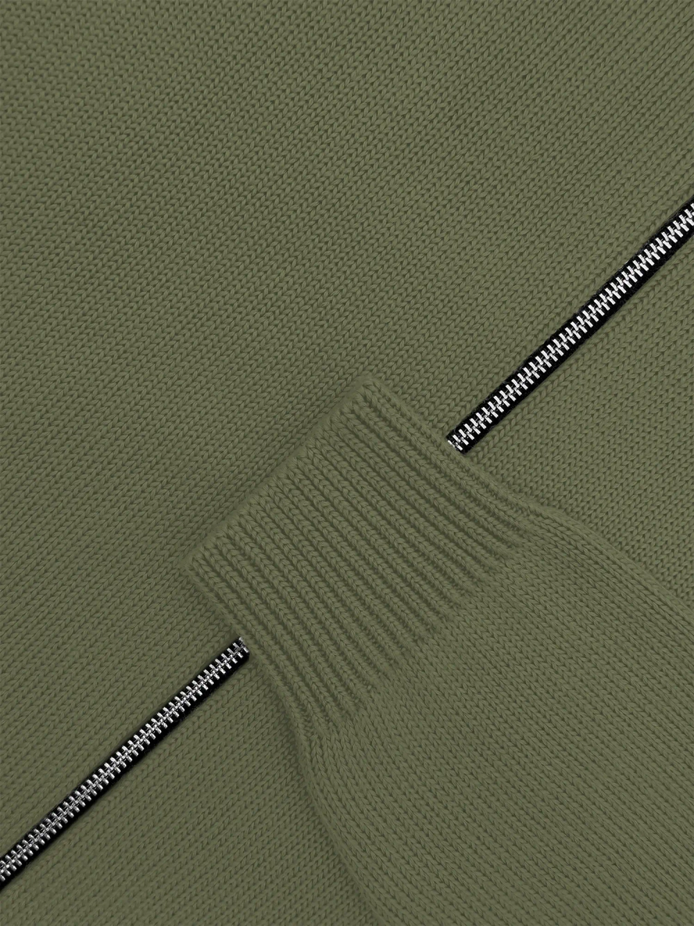 Толстовка на замке из хлопка