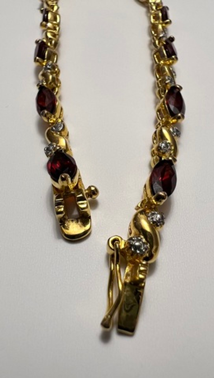 Теннисный браслет Московская осень