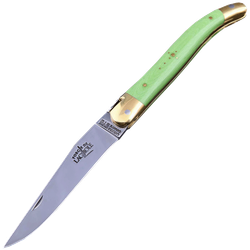 Нож складной 11см Forge de Laguiole Fiber зеленый