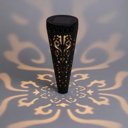 Светильник уличный ЭРА ERASF22-48 на солнечной батарее садовый Ажур 29 см | Садовые декоративные светильники