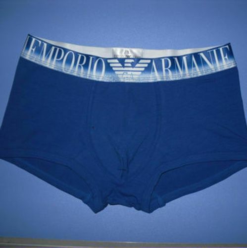 Мужские трусы боксеры Emporio Armani Blue Boxer