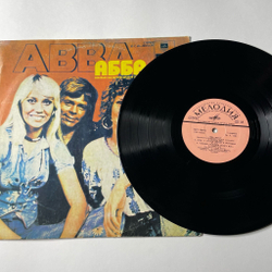 Винтажная виниловая пластинка LP АББА ABBA Mamma Mia (СССР 1979)