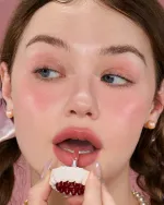 Кремовая помада для губ Flower Knows Strawberry Cupid Collection Cake Lip Cream - V02 Soufflé