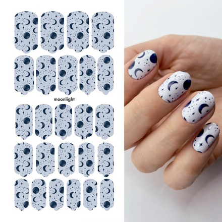 Плёнки для педикюра by provocative nails moonlight ped