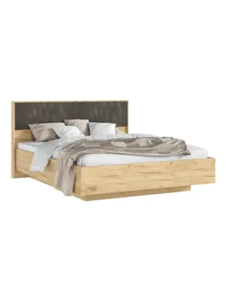 Кровать двухспальная 160х200 Мальта грей