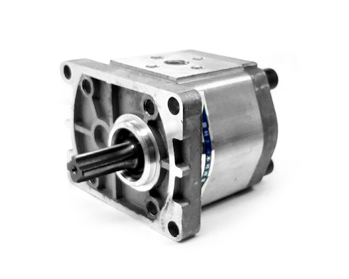 Гидравлический насос (шестеренчатый) НШ правый CBN-306 (шлиц, выходы под 90°)