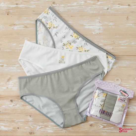 Трусики женские DOMINANT 55000-278, FULL BRIEF, 3 шт. в уп.