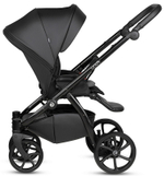 Детская коляска Tutis Uno 5 Plus Leather collection 3 в 1 с автокреслом Elo Lux EduSky Black 1402699 Jet Black