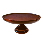 Деревянная тортница, подставка для копкейков и тортов из сибирского кедра 300мм. TR1