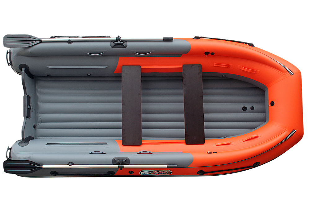 Лодка ПВХ Angler Reef Тритон S-Max 370FiND с интегрированным фальшбортом