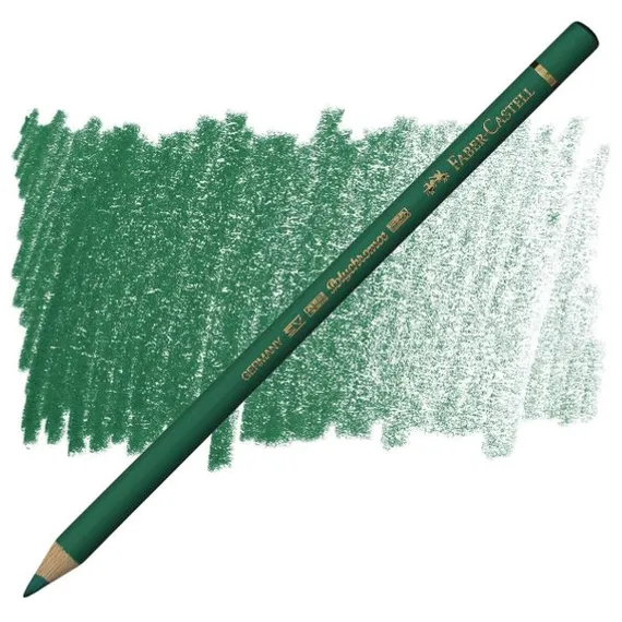 Rəngli karandaş \ Цветные карандаши Faber-Castell Polychromos Pencil - 264 Dark Phthalo Green