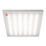 Светильник ОФИС ДВО01-042 с БАП EM1 54Вт 5000К IP40 Микропризма 6500лм 595х595х40мм WOLTA PRO