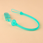 Держатель для соски - пустышки «Сердце», силиконовый, цвет бирюзовый   9459127