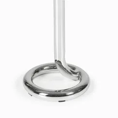 Подсвечник Maze высота 34 см, серебристый