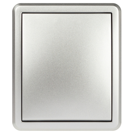 Выключатель ЭРА Эксперт 11-1202-03 с подсветкой IP20 10АХ-250В ОУ алюминий