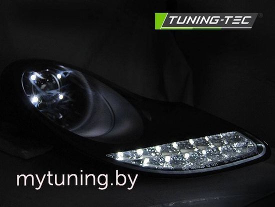 Фары передние BLACK для PORSCHE BOXSTER 96-04 /911 996