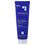 Andalou Naturals, Deep Hydration, Daily Shade + лосьон для лица для защиты от синего света, SPF 30, 80 мл (2,7 жидк. Унции)