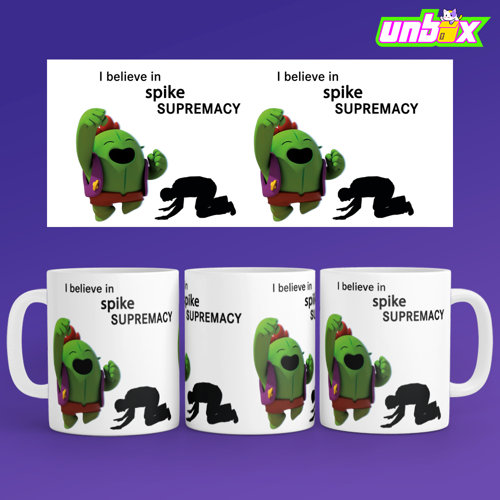 Кружка Спайк supremacy Spike Brawl Stars Бравл Старс