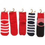 Носки женские «Новогодние приключения «, микс 4 цвета, р-р 36-39 (крючок, пакет, стикер)