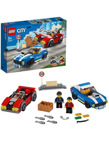 Lego konstruktor City Police Highway Arrest