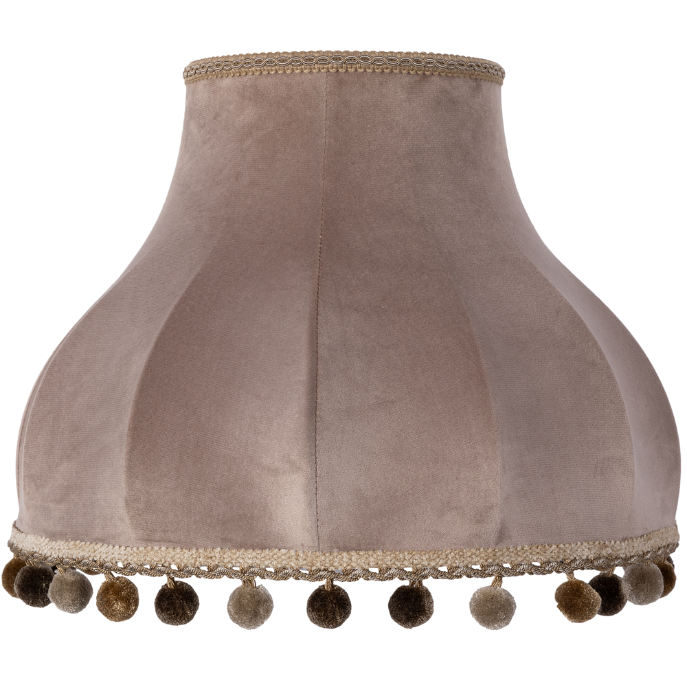 Настольная лампа Ваза Ребристая Бронза Классика Капучино