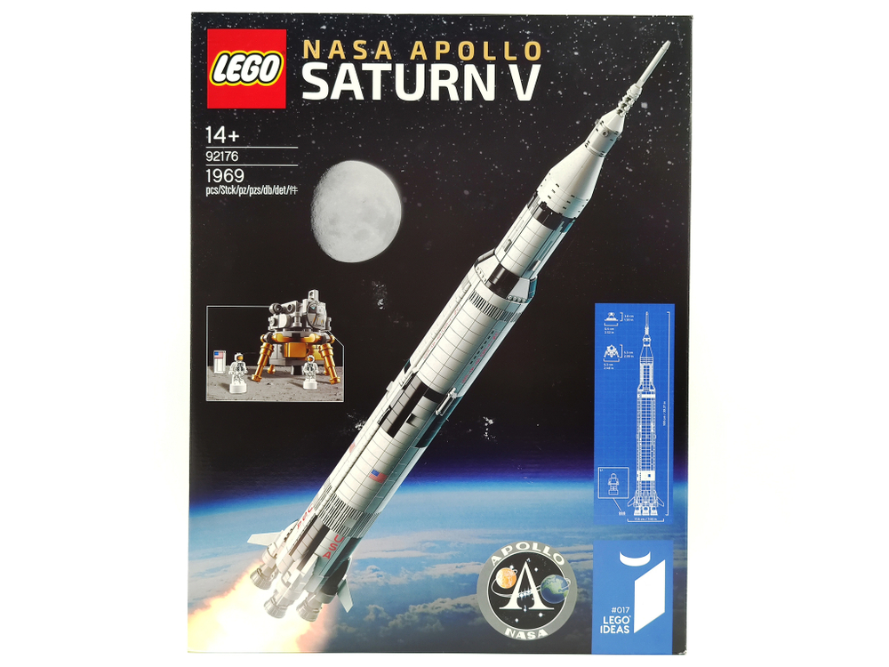 Конструктор LEGO NASA 21309 Apollo Saturn V