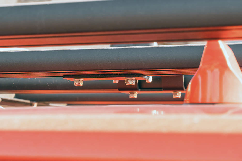 Кронштейны для крепления экспедиционной канистры к алюминиевому багажнику (платформе) РИФ