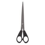 Ножницы 180 мм, чёрные "Basic" (STAFF)