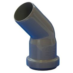 Отвод Политэк Пайп 40х45гр. ВК (50)