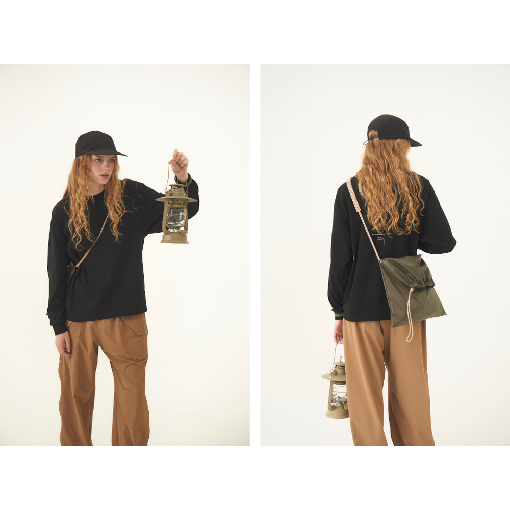 Лонгслив Called a Garment Essential "Black"