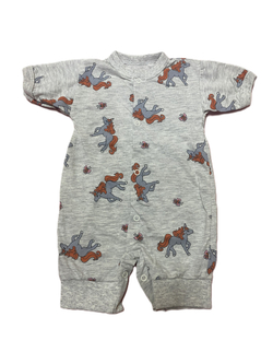 Песочник детский из 100% хлопка на кнопках на рост 62 см