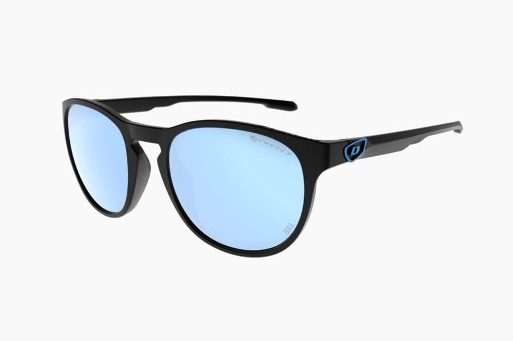 Спортивные очки Demetz Improve / Mat Black Grey Polarized With Blue Mirror Cat.3
