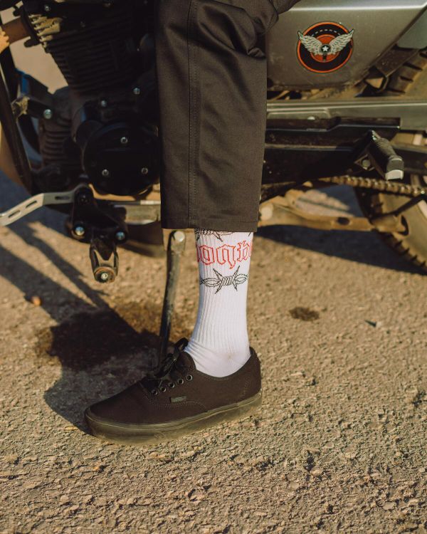 Носки Wire белые - фото 3