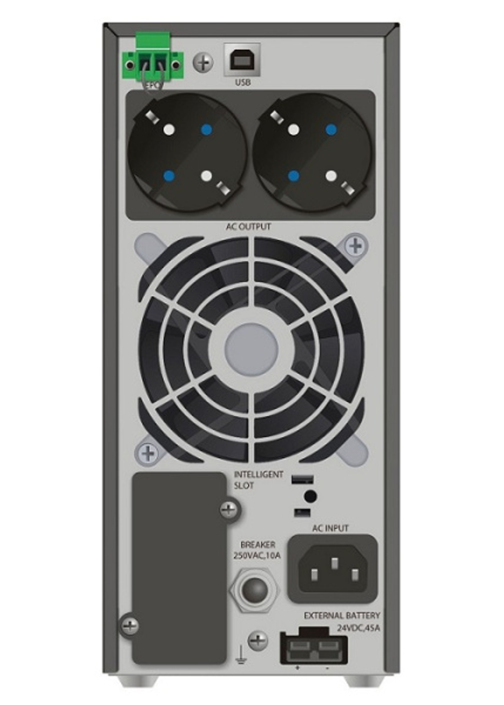 Источник бесперебойного питания Ippon Innova G2 1000L Euro, без АКБ