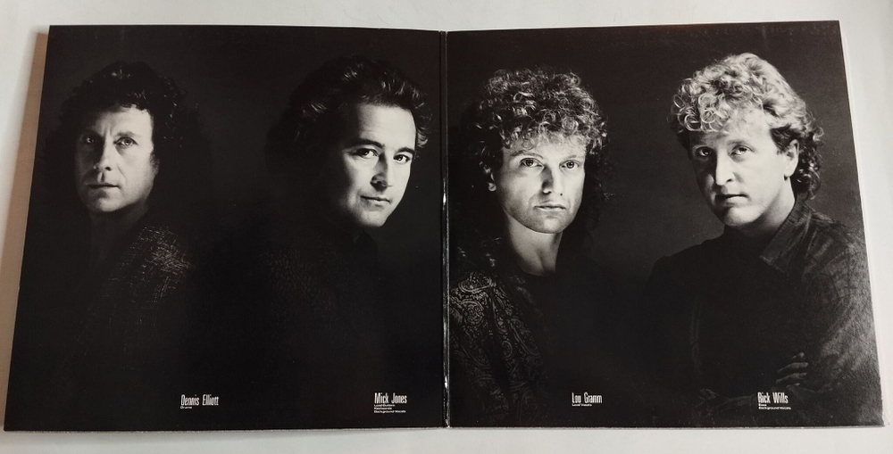 Винтажная виниловая пластинка LP Foreigner Inside Information (USA 1987)