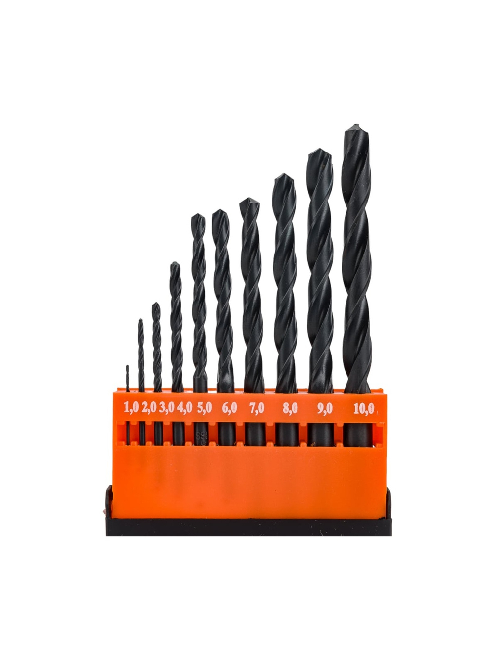 Набор сверл по металлу НС9 (10 шт; от 1 до 10 мм, шаг 1 мм) Gigant GT-155