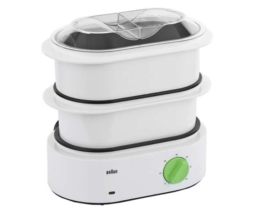 Пароварка BRAUN FS3000 (WH) (q)